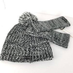 NWT REBECCA MINKOFF《366》beanie‎ and arm warmer